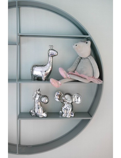 Spaarpot giraf met naam | Met gratis gravering | Het ZilverHuys