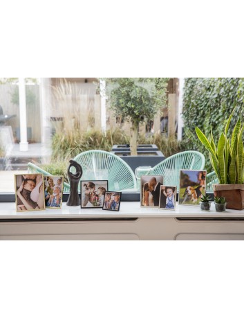Fotolijst Sweet Memory, Mat Zwart Passe-Partout 20x30cm - Zilverstad