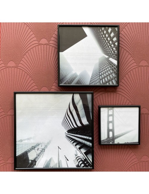 Fotolijst Sweet Memory, mat zwart metaal 15x15cm