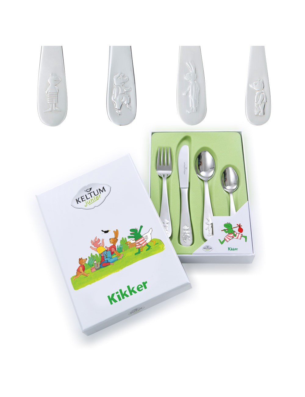 Kinderbestek Kikker en Vriendjes Kinderbestek Kikker en Vriendjes
