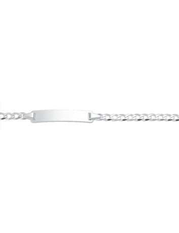 Kinderarmbandje Gourmet schakel - Zilveren sieraden en kraamgeschenken