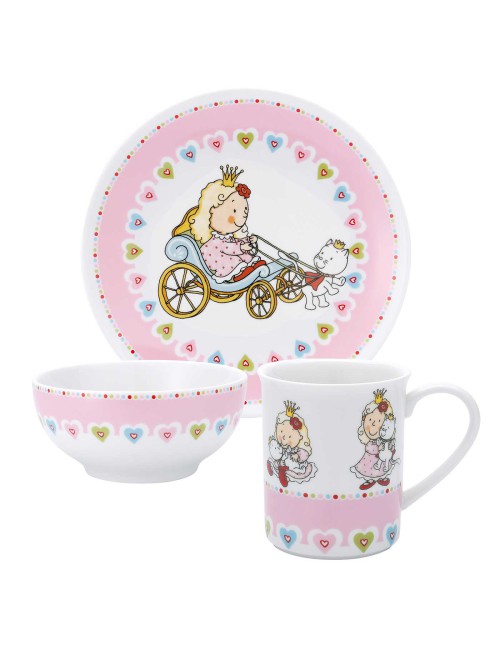 Kinderbestekset Prinses Nelia 7-delig Puresigns - Gratis Gravering - Het ZilverHuys