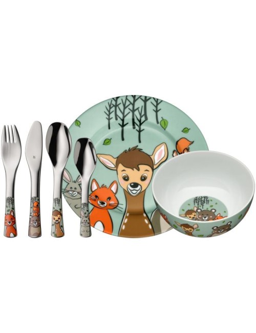 Kinderbestek Forest Friends 6-delig van WMF - Gratis gegraveerd