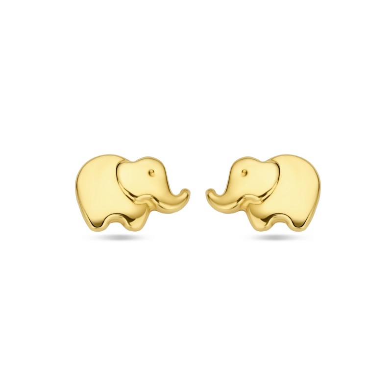Zilveren Oorknoppen olifant Zilveren Oorknoppen olifant