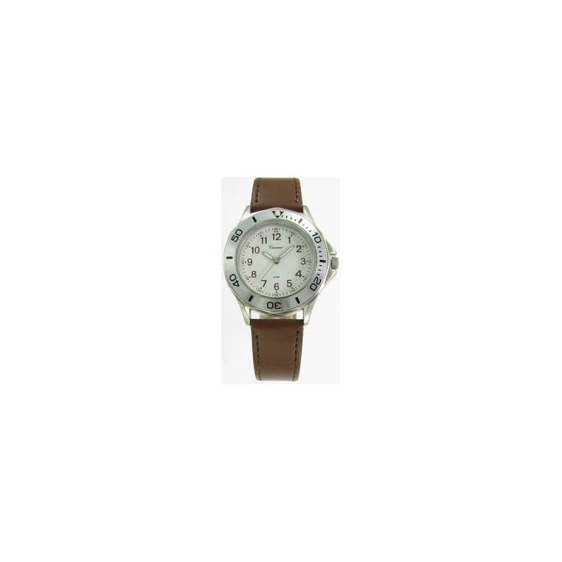 Garonne Kids Horloge wit/bruin - KQ12Q427