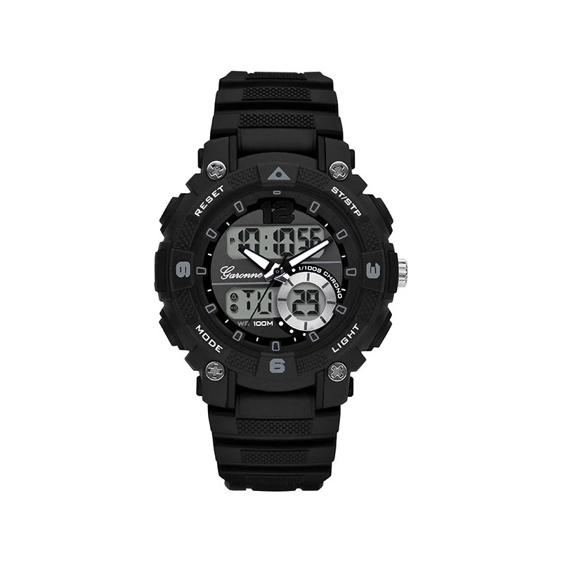 Garonne Kids Sport Horloge zwart - KQ13Q475