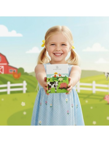 Kinderbestek Boerderijdieren - Gratis gegraveerd