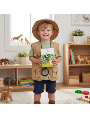 Kinderbestek Wildlife - Gegraveerd en Perfect als Geboorte Geschenk