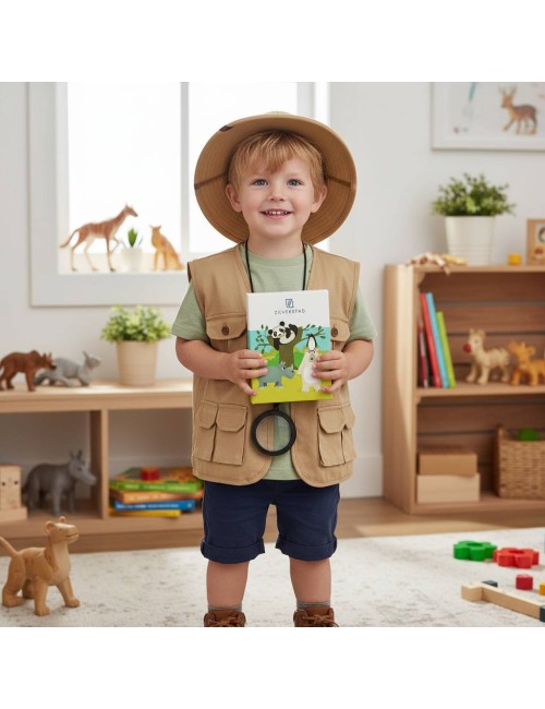 Kinderbestek Wildlife - Gegraveerd en Perfect als Geboorte Geschenk