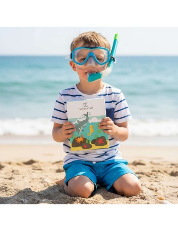 Kinderbestek Zeedieren 4-delig Zilverstad - Gratis gegraveerd