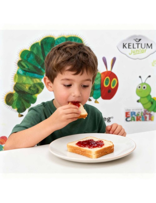 Kinderbestek Rupsje Nooitgenoeg Van Kempen en  Begeer - Gratis gegraveerd