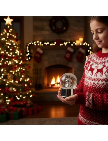 Zilverstad Nijntje Sneeuwbol met muziek