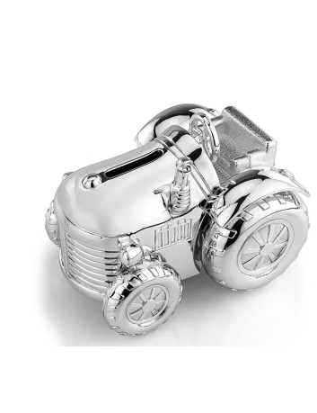 Spaarpot Tractor met naam - Gratis gegraveerd | Het ZilverHuys