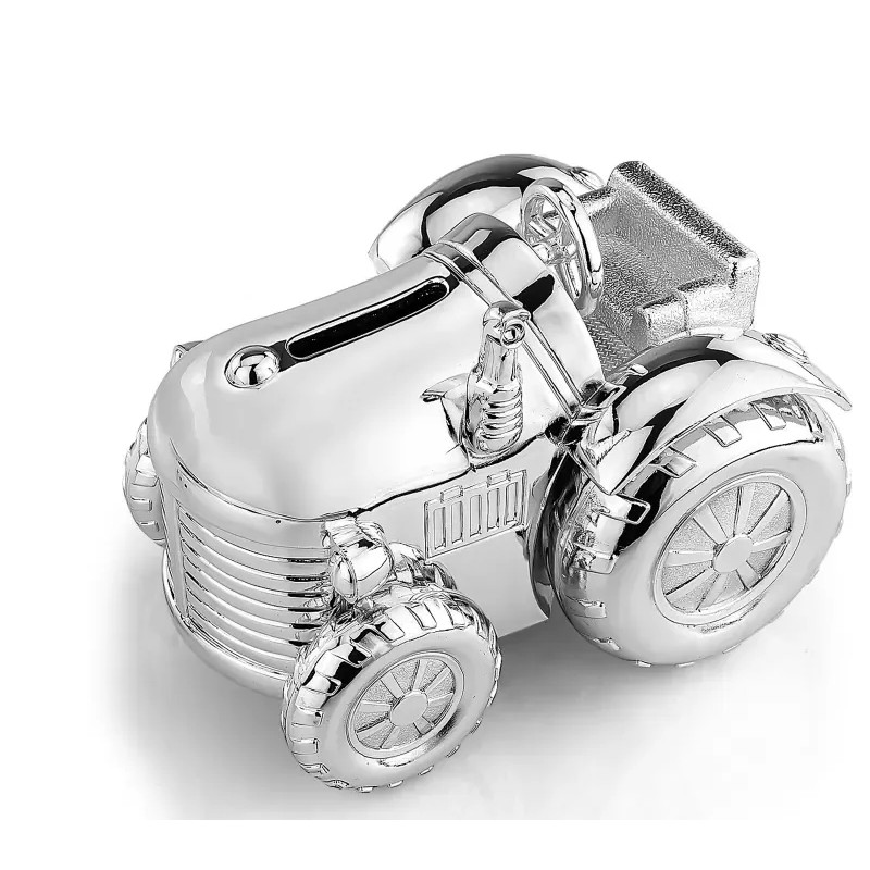 Spaarpot Tractor met naam - Gratis gegraveerd | Het ZilverHuys