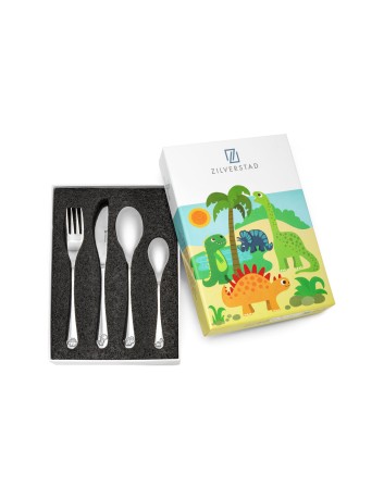 Losse kleine kinderlepel Zilverstad Dino – Het ZilverHuys®