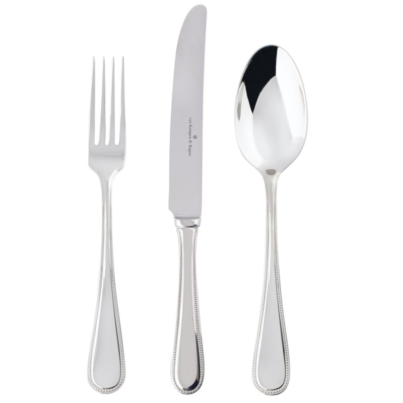 Tafelbestek Perlé - Gratis gegraveerd - Van Kempen en Begeer