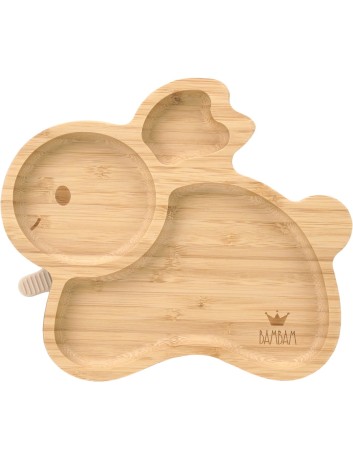 BamBam bamboo bordje Konijn | het ZilverHuys