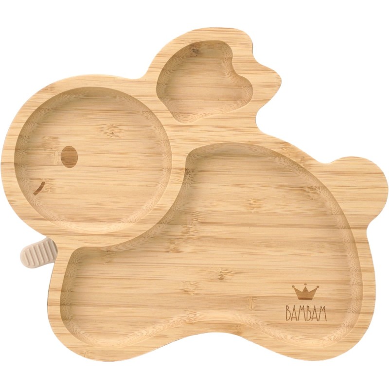 BamBam bamboo bordje Konijn | het ZilverHuys