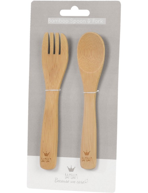 Kinderbestek 2-delig Bamboo van BamBam