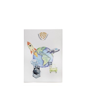 Kinderbestek Travel Present Memories - Gratis Gegraveerd