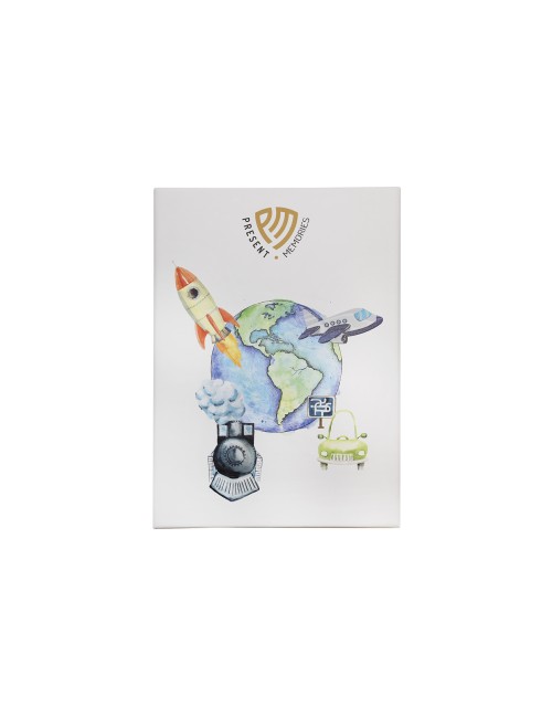 Kinderbestek Travel Present Memories - Gratis Gegraveerd