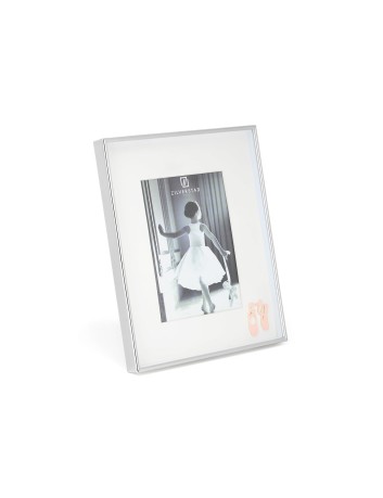 Zilverstad Ballerina fotolijst verzilverd 10x15 cm