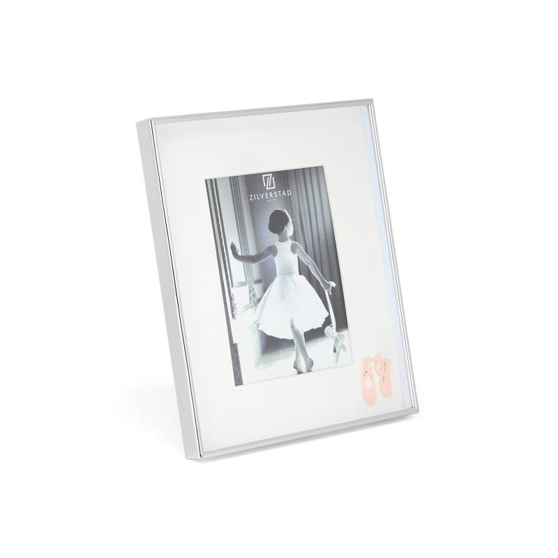 Zilverstad Ballerina fotolijst verzilverd 10x15 cm
