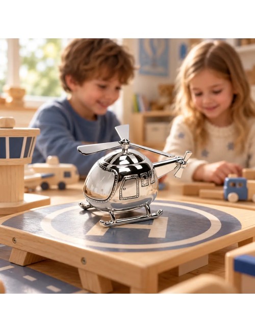 Een eigen helikopter voor de eerste spaarcentjes, van Het ZilverHuys