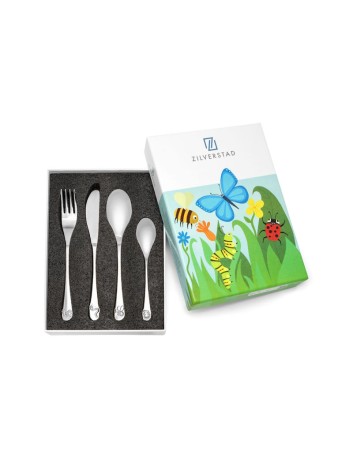 Losse kindervork Zilverstad natuurvriendjes – Het ZilverHuys®