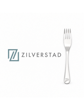 Losse kindervork Zilverstad met naam – Het ZilverHuys®